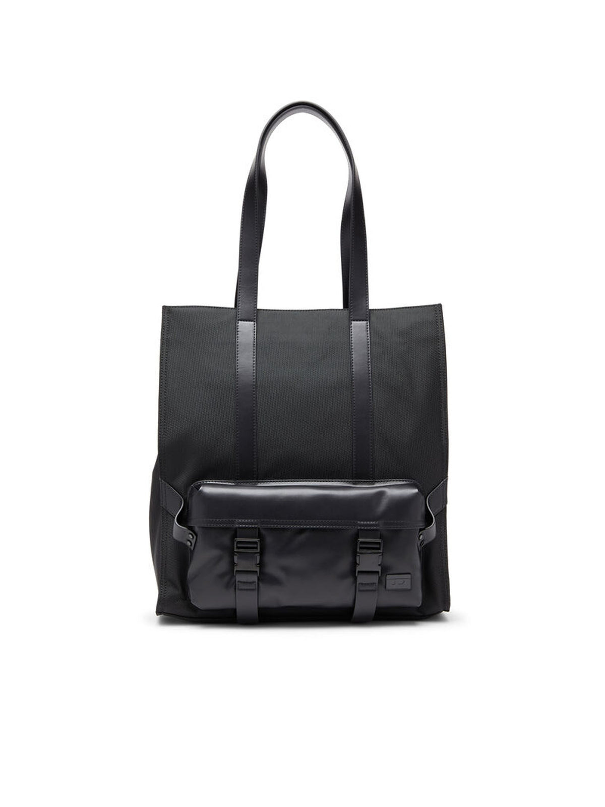 Diesel Multi-Pkts - Shopping bag con tasca frontale e zip Nero
