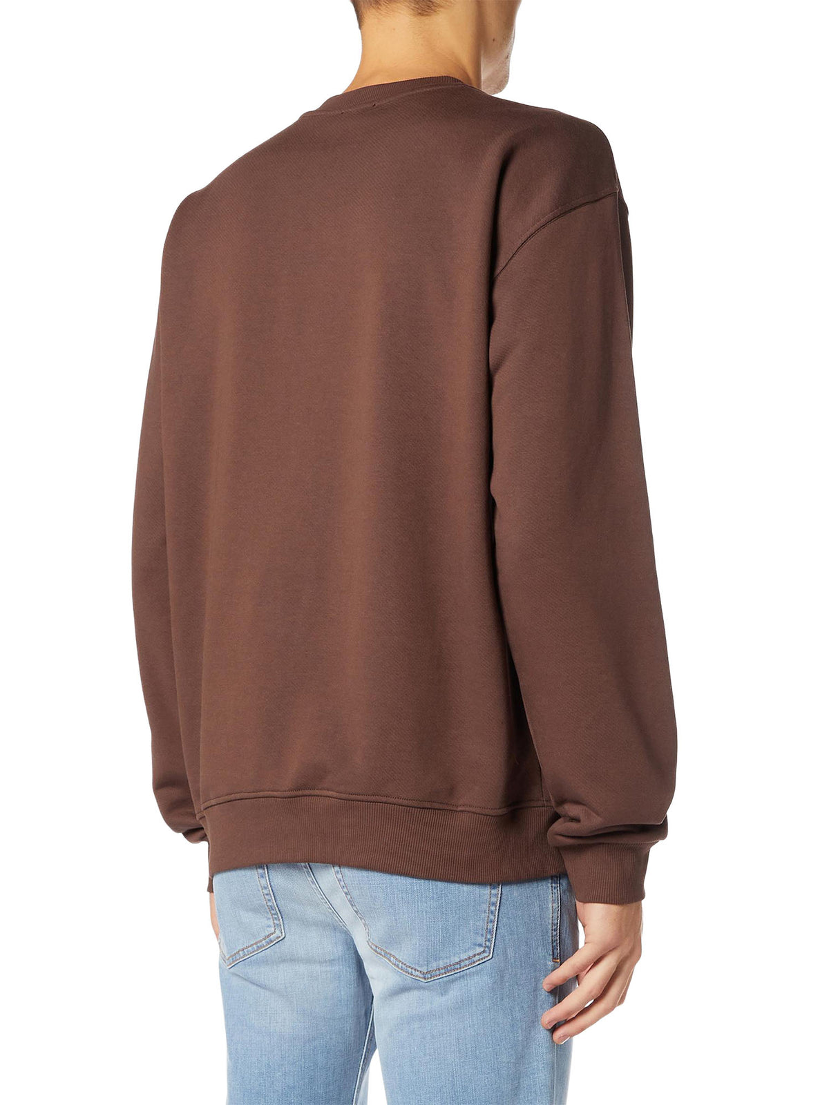 Diesel Felpa S-Norm-AA2 Marrone
