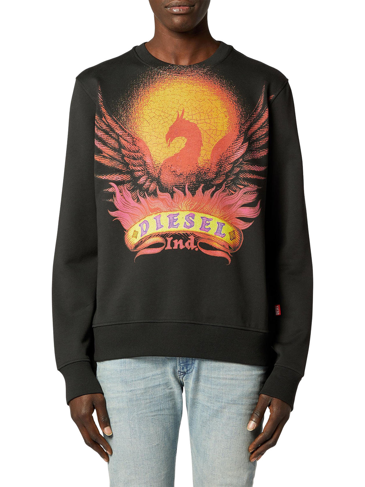 Diesel Felpa S-Ginn-AA2 Multicolore