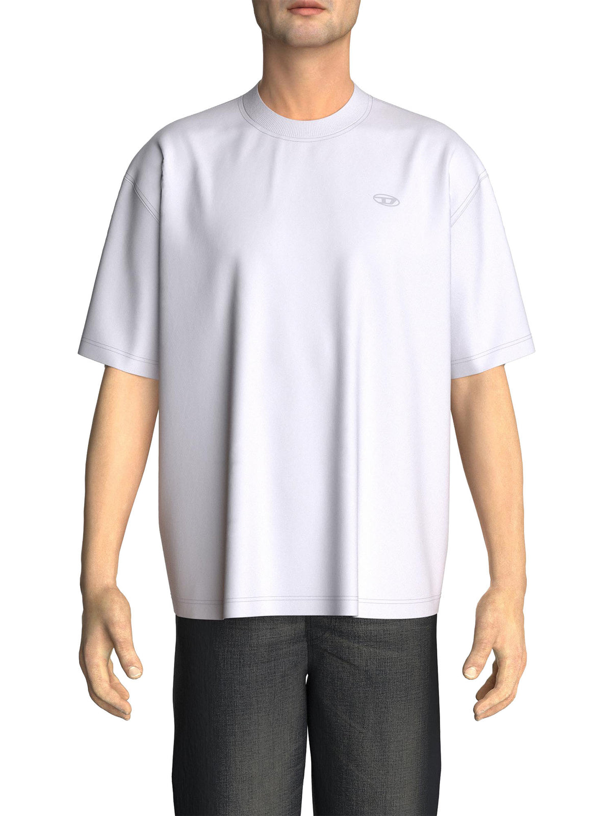 Diesel T-shirt T-Boggy-AA1 Bianco