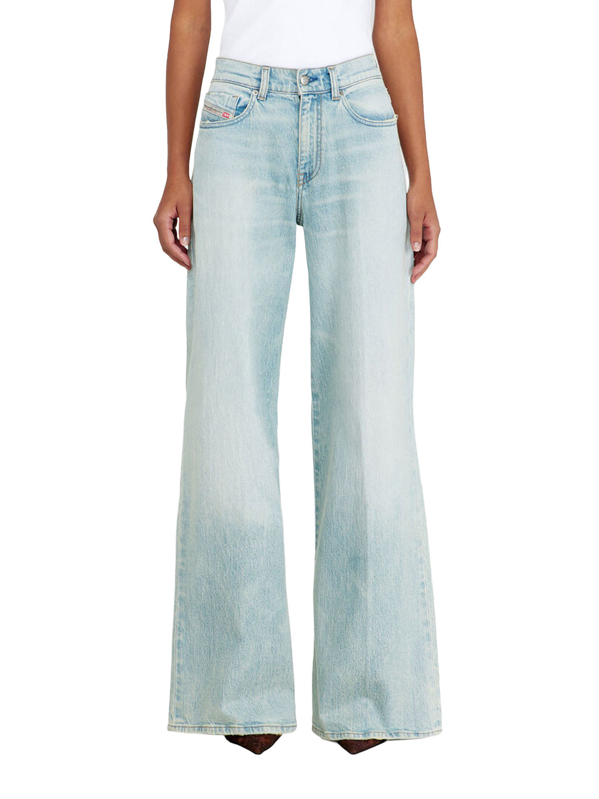 Diesel Jeans Flare Vita Media 1978 D-Akemi Blu