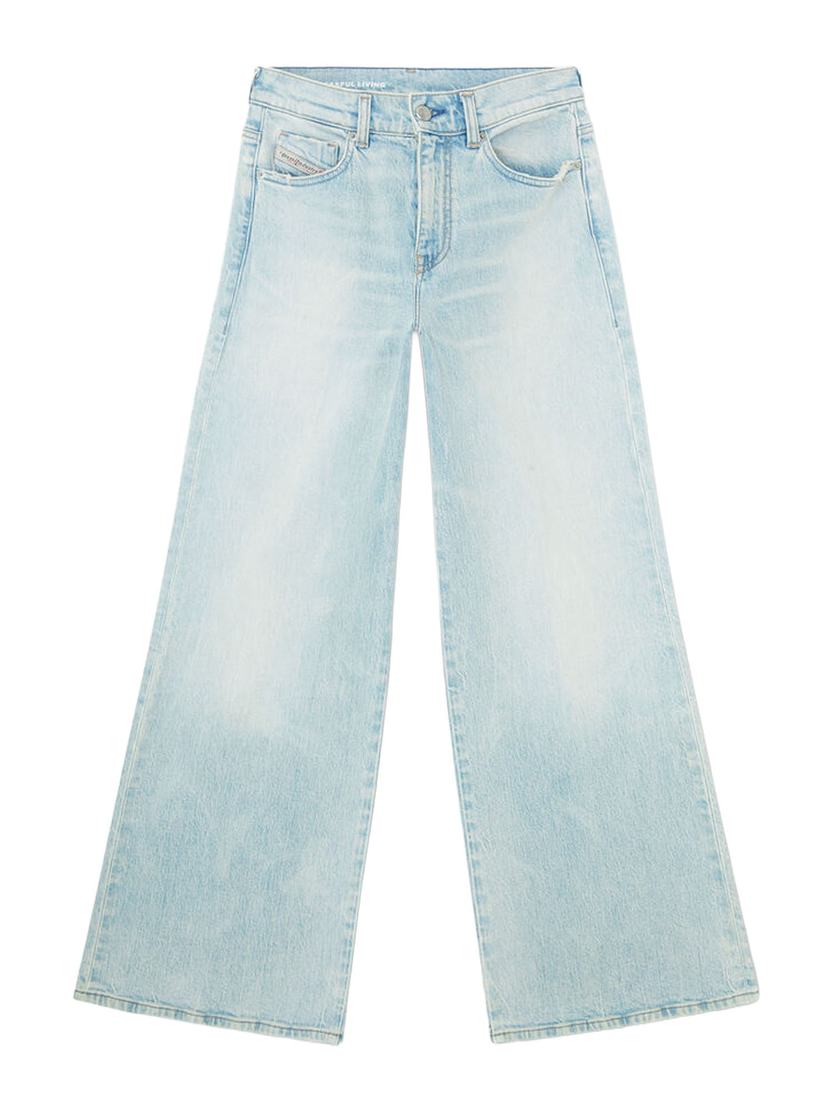 Diesel Jeans Flare Vita Media 1978 D-Akemi Blu