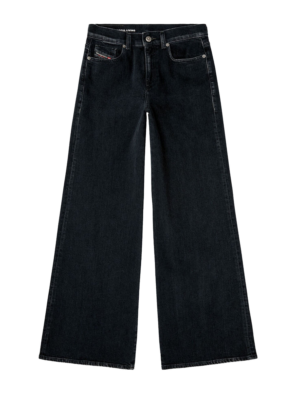 Diesel Jeans Flare Vita Media 1978 D-Akemi Nero