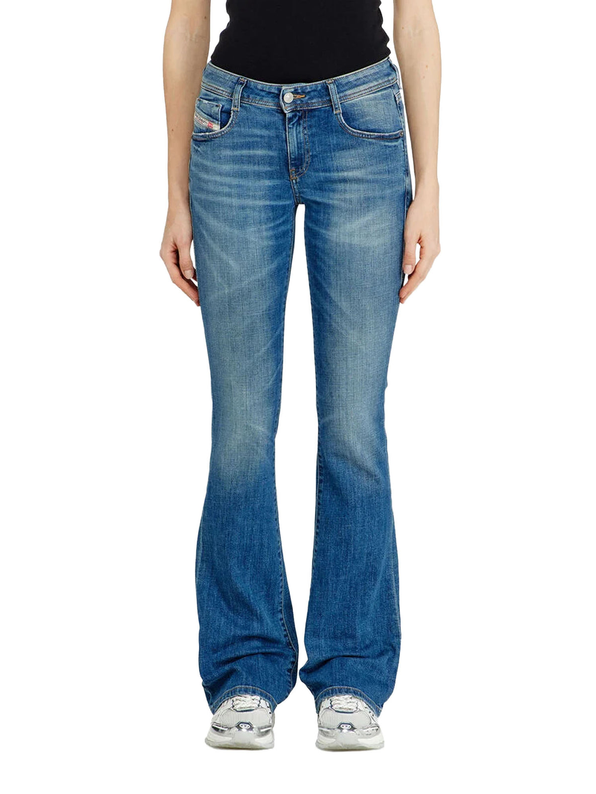 Diesel Jeans Bootcut Vita Bassa 1969 D-Ebbey Blu