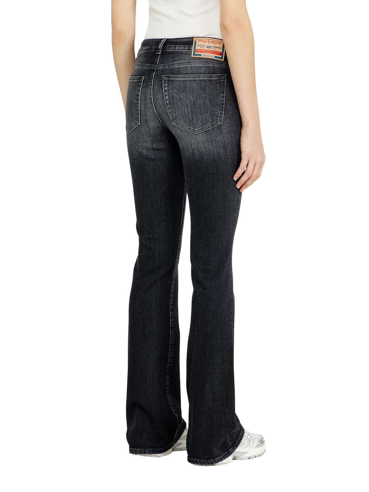 Diesel Jeans Bootcut Vita Bassa 1969 D-Ebbey Nero
