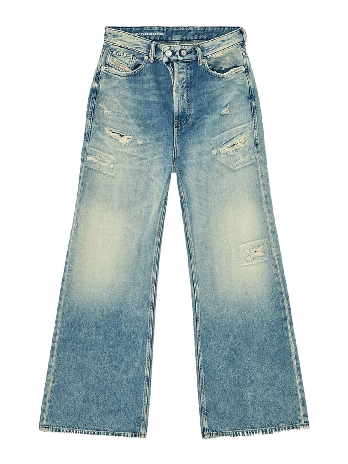 Diesel Jeans Relaxed Vita Bassa 1996 D-Sire Blu