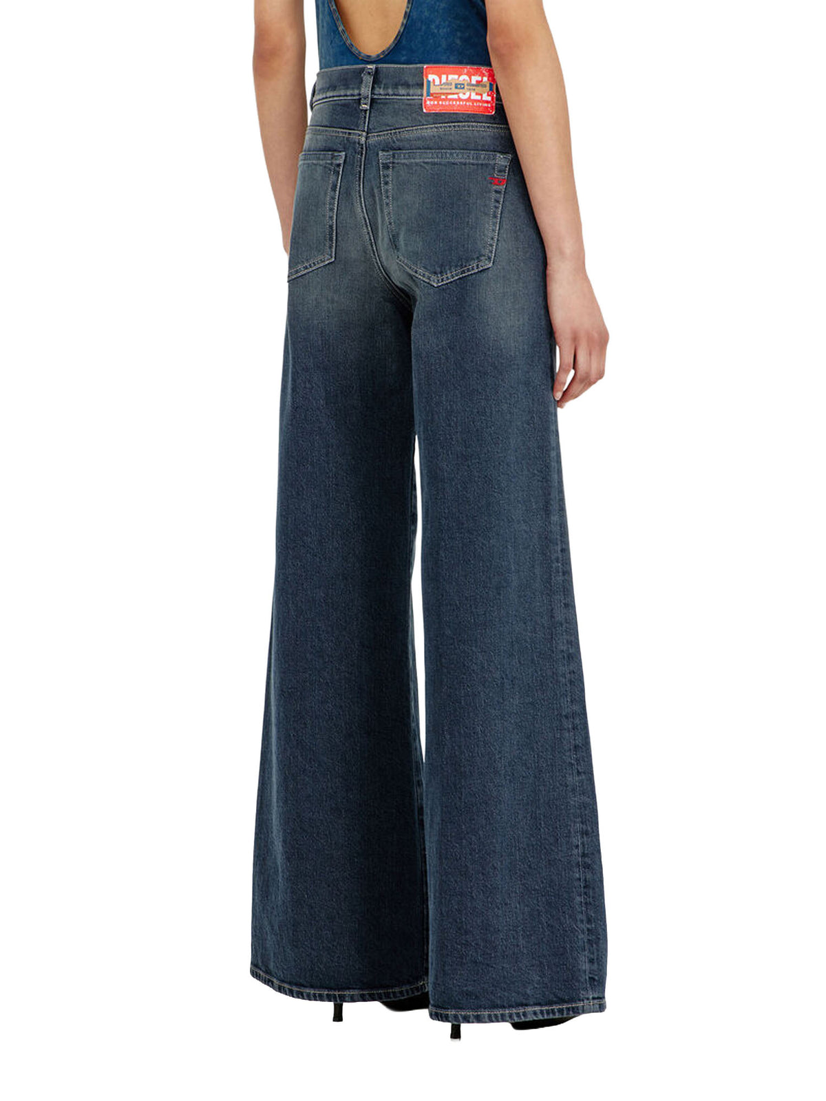 Diesel Jeans Flare Vita Media 1978 D-Akemi Blu