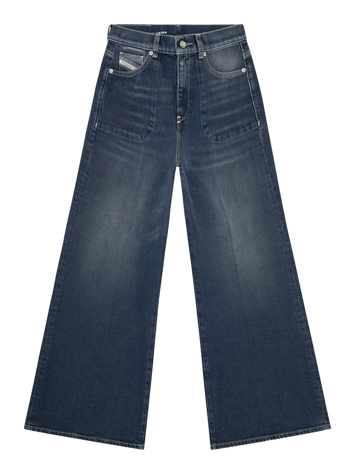 Diesel Jeans Flare Vita Media 1978 D-Akemi Blu