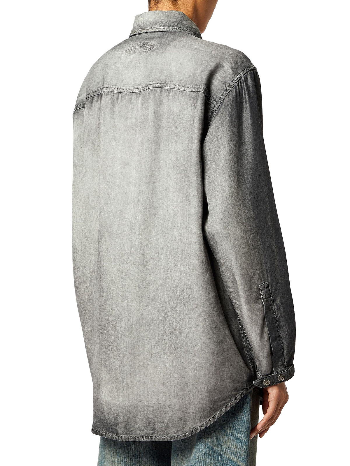 Diesel Camicia in denim DE-Arven-S Nero