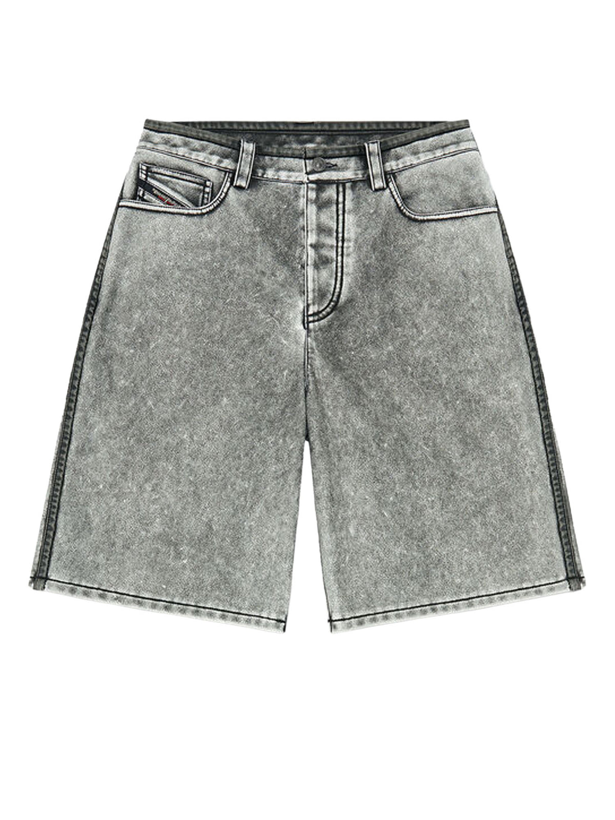 Diesel Bermuda shorts in PU Nero