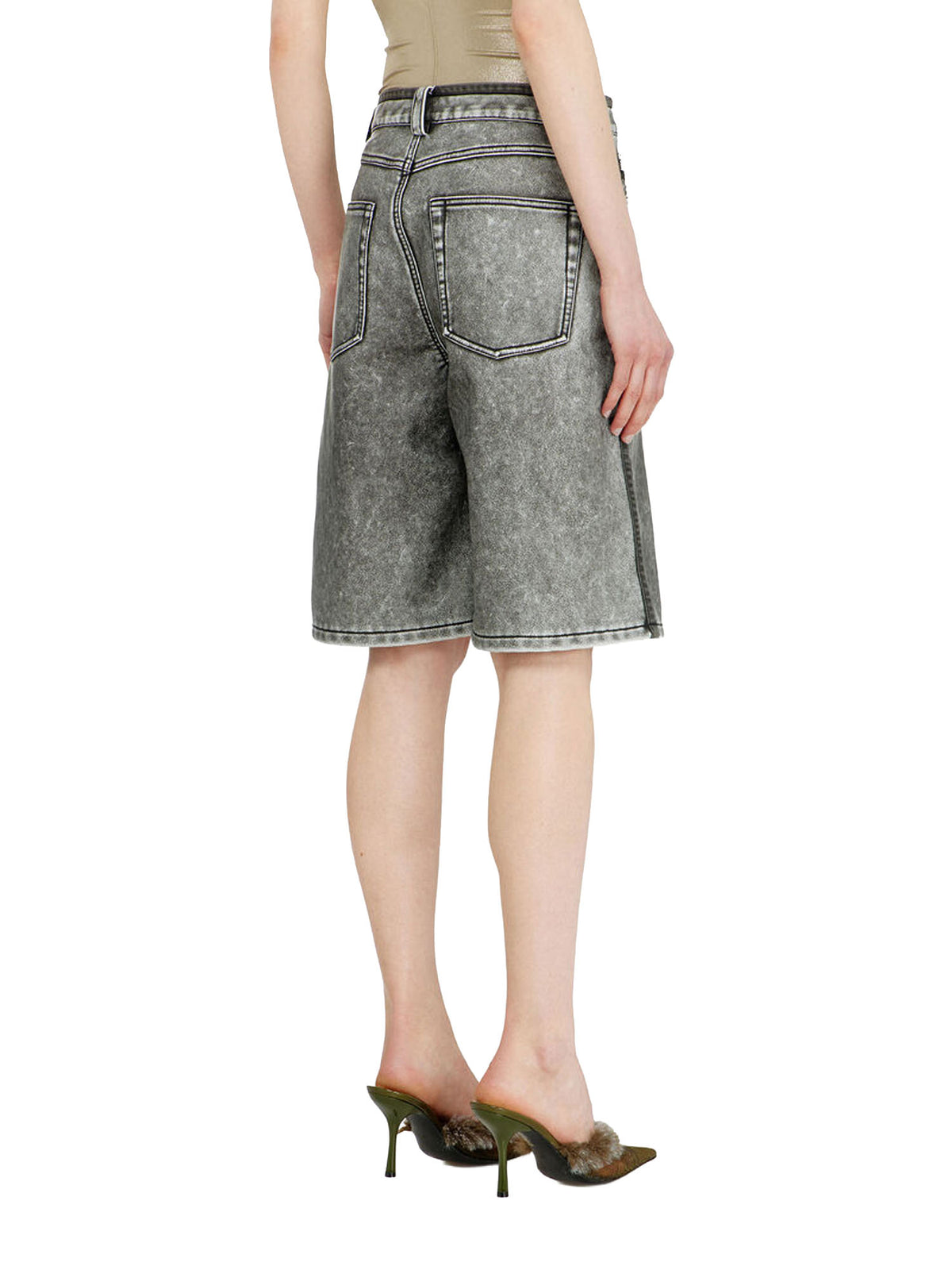 Diesel Bermuda shorts in PU Nero