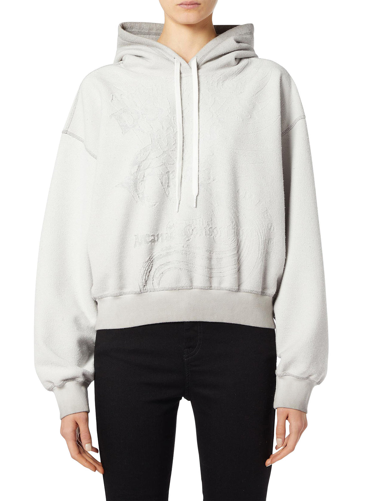 Diesel Felpa con cappuccio F-Sunny-Hood Bianco