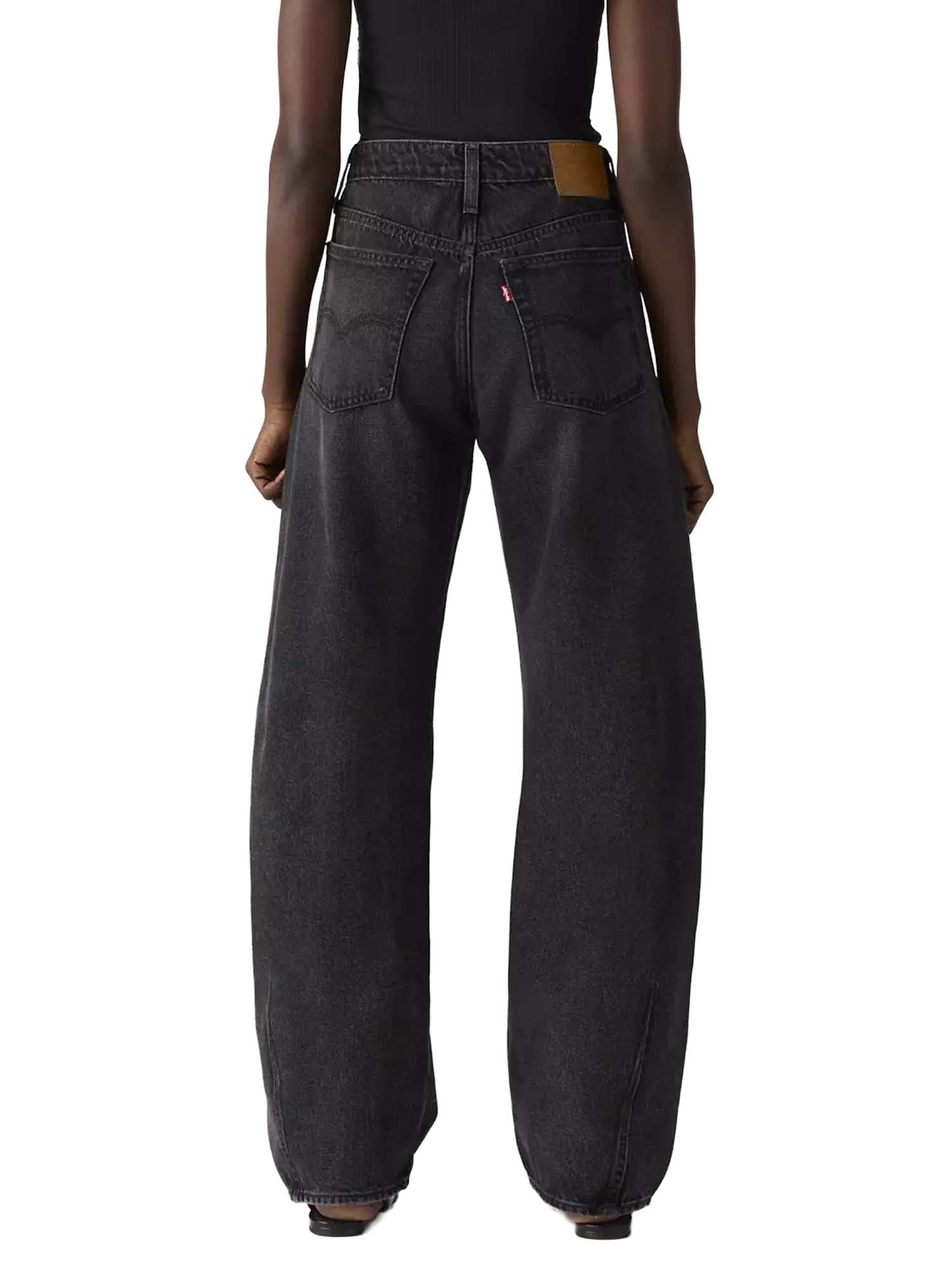 Levi's® Jeans baggy Barrel modello Dad Nero