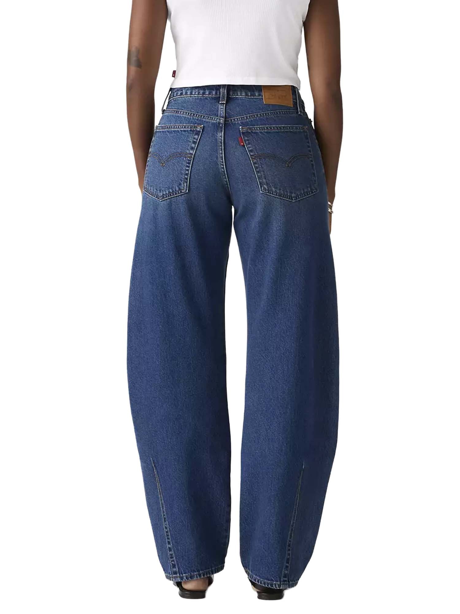 Levi's® Jeans baggy Barrel modello Dad Blu