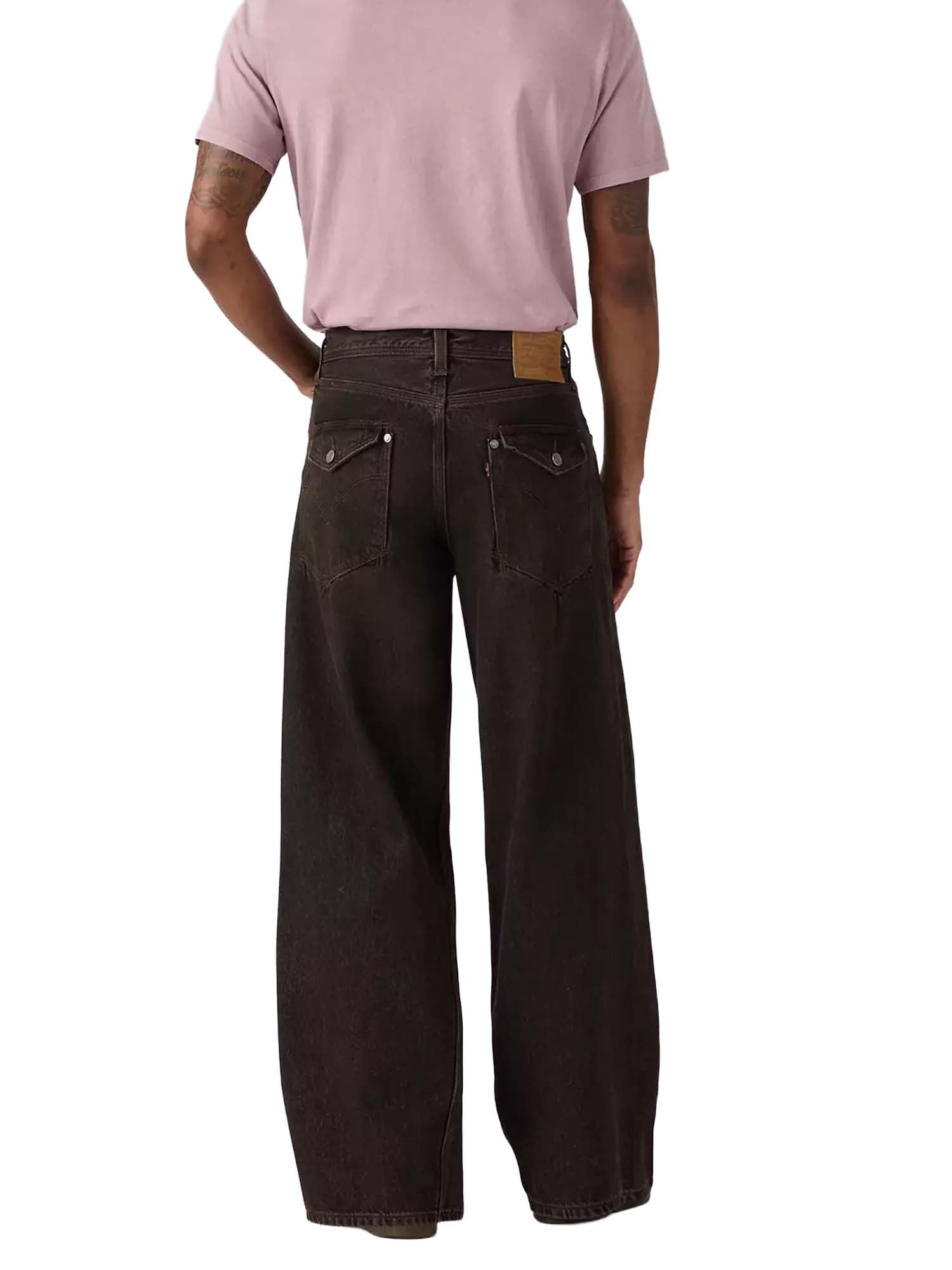 Levi's® Jeans a gamba ampia baggy Twisted Nero
