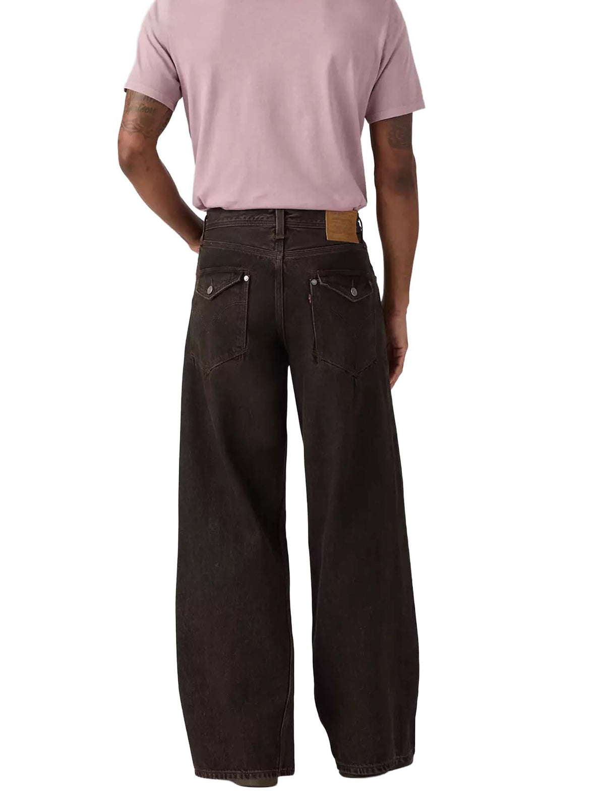 Levi's® Jeans a gamba ampia baggy Twisted Nero