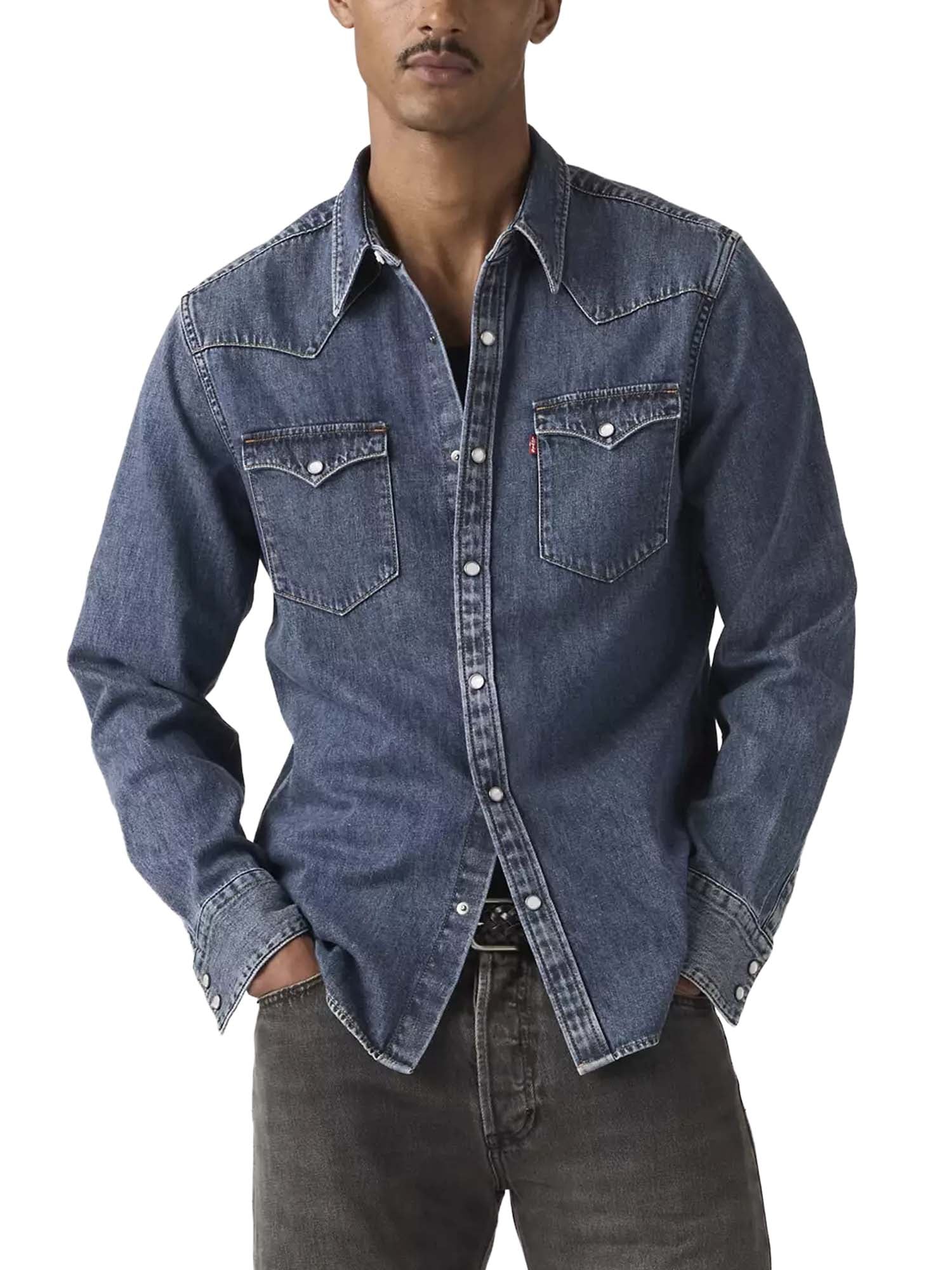 Levi's® Camicia Barstow Western Standard Fit Blu