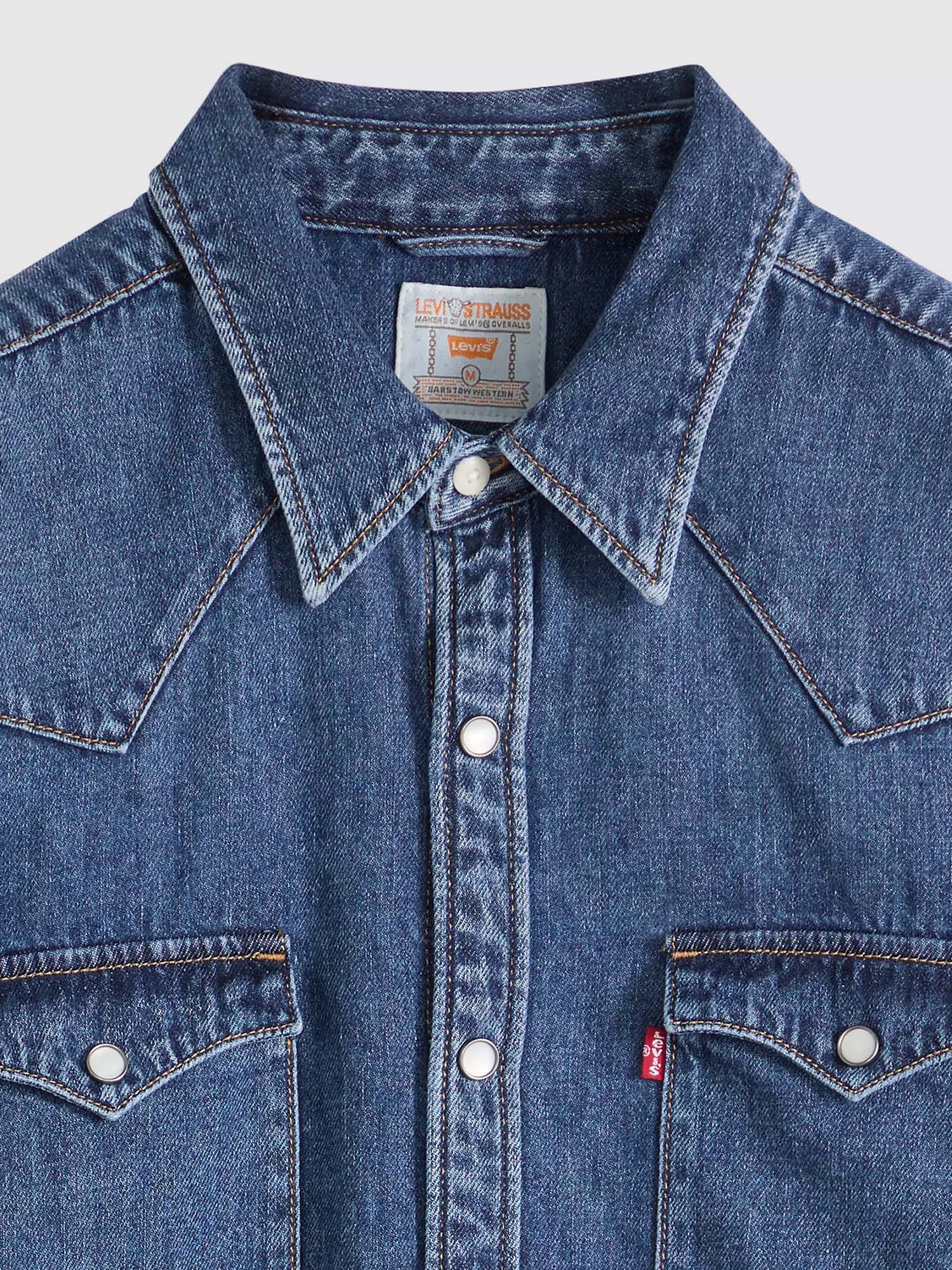 Levi's® Camicia Barstow Western Standard Fit Blu