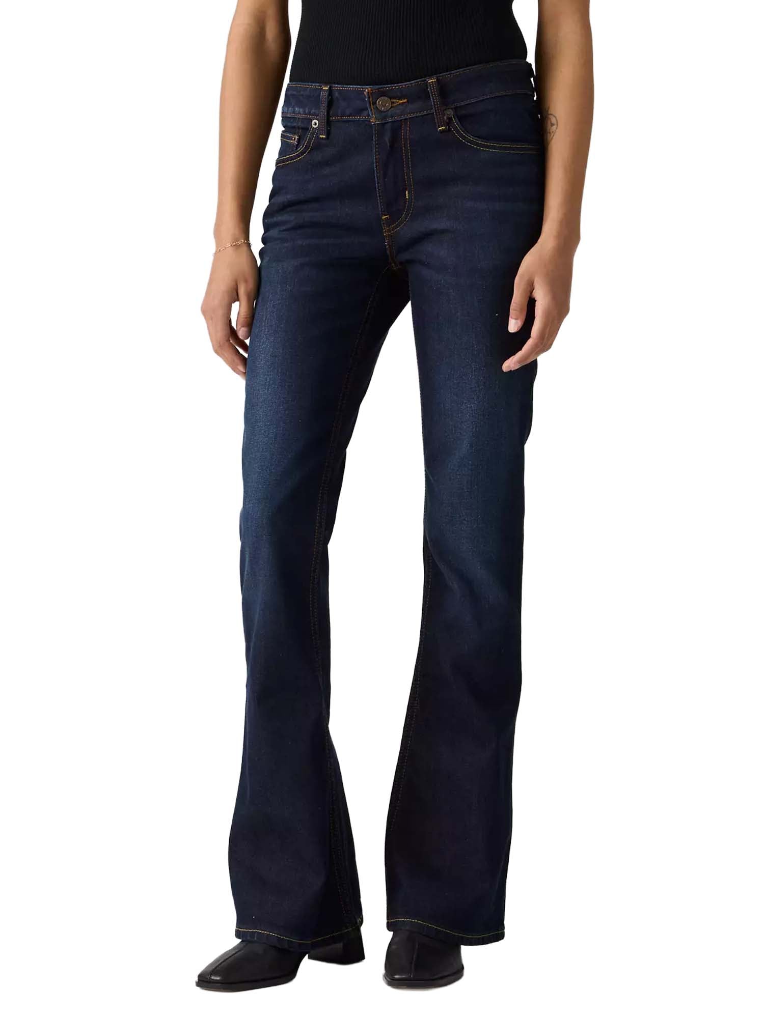 Levi's® Jeans bootcut slim bassi Blu