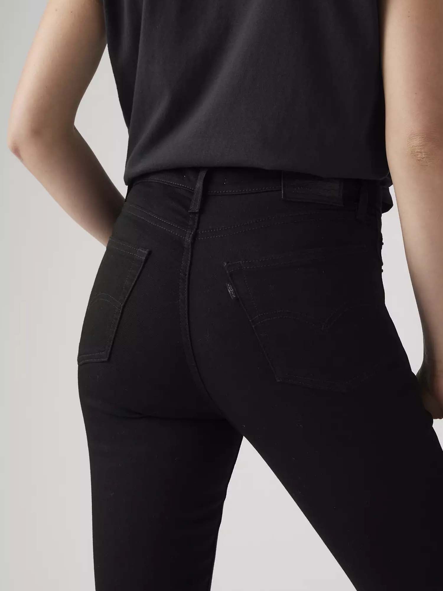 Levi's® Jeans 721™ skinny a vita alta Nero