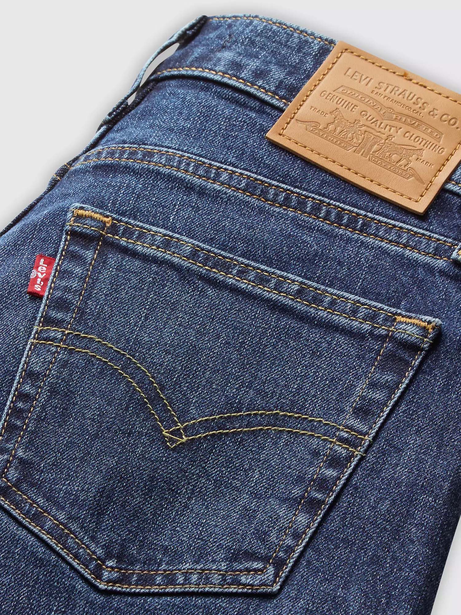 Levi's® Jeans 728 a vita alta con gamba ampia Blu
