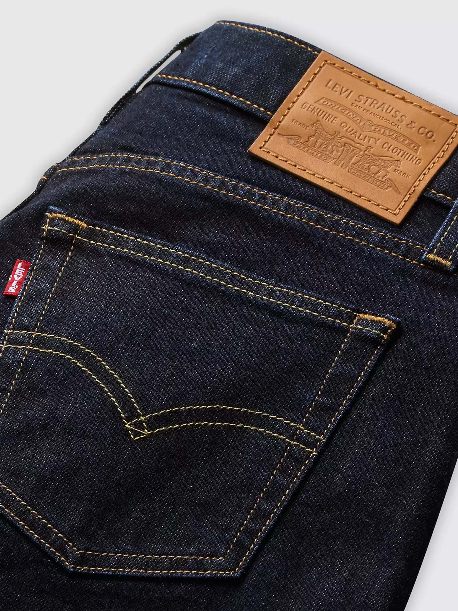 Levi's® Jeans 728 a vita alta con gamba ampia Blu