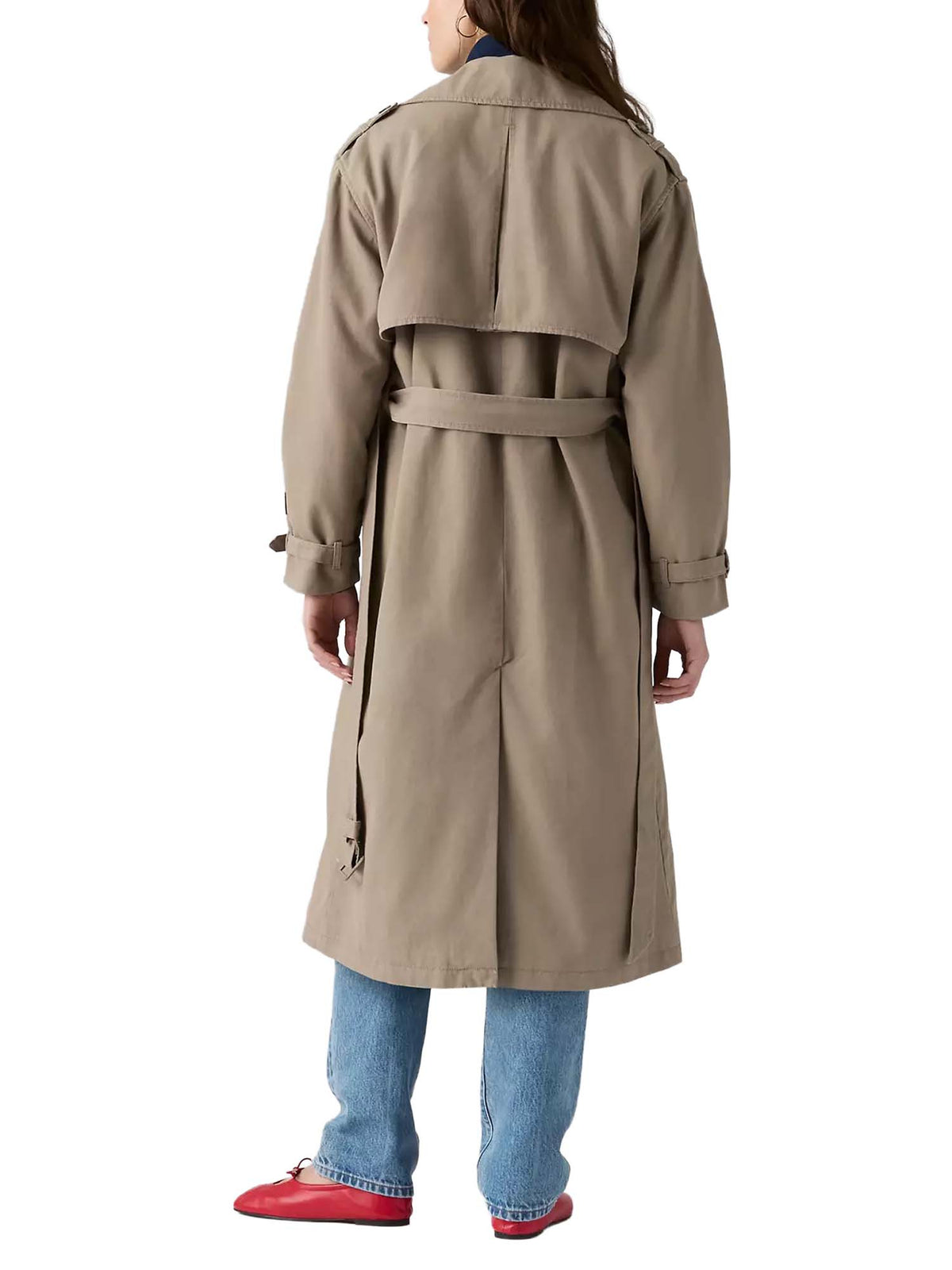 Levi's® Serena Trench Coat Marrone