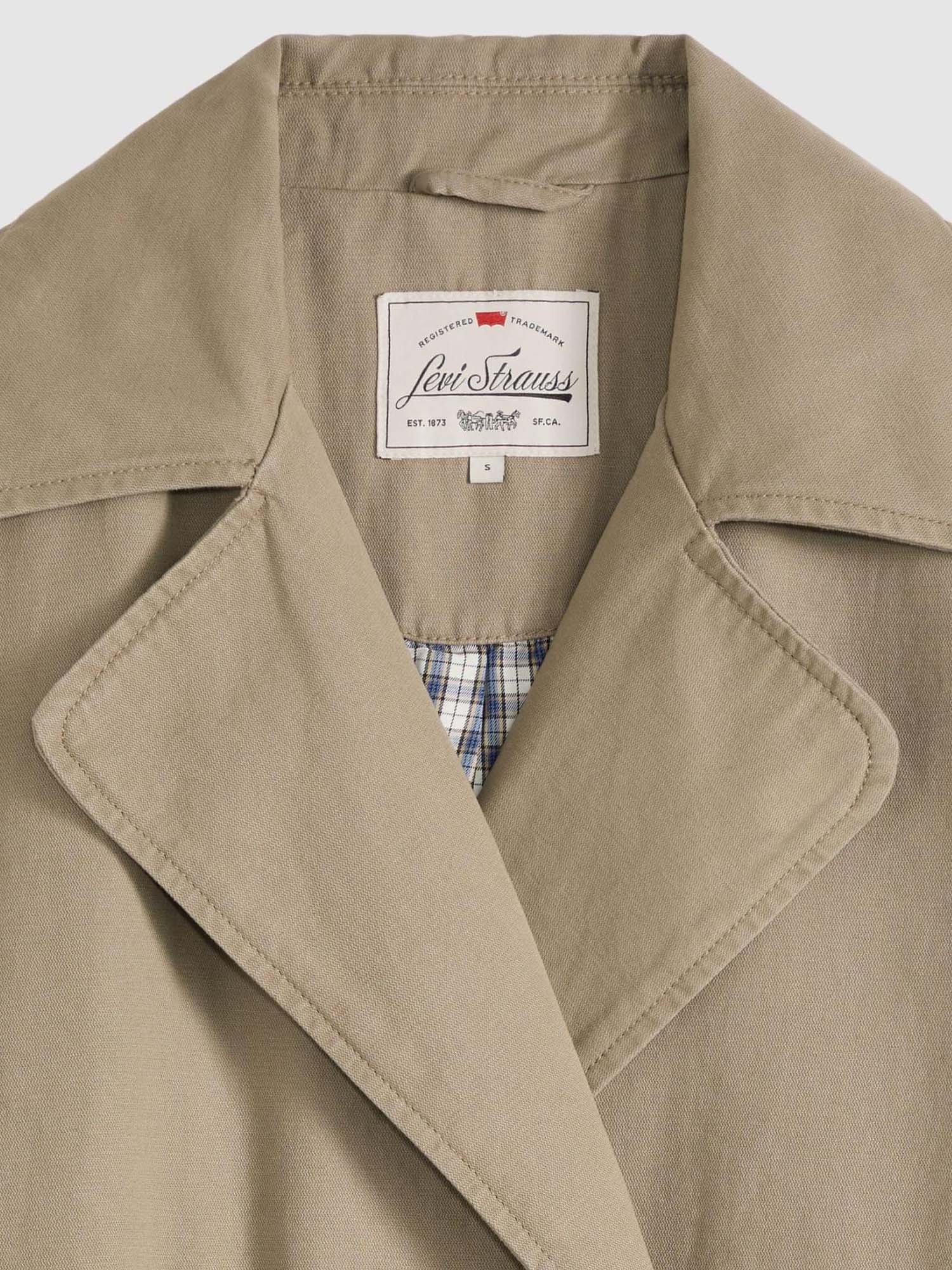 Levi's® Serena Trench Coat Marrone