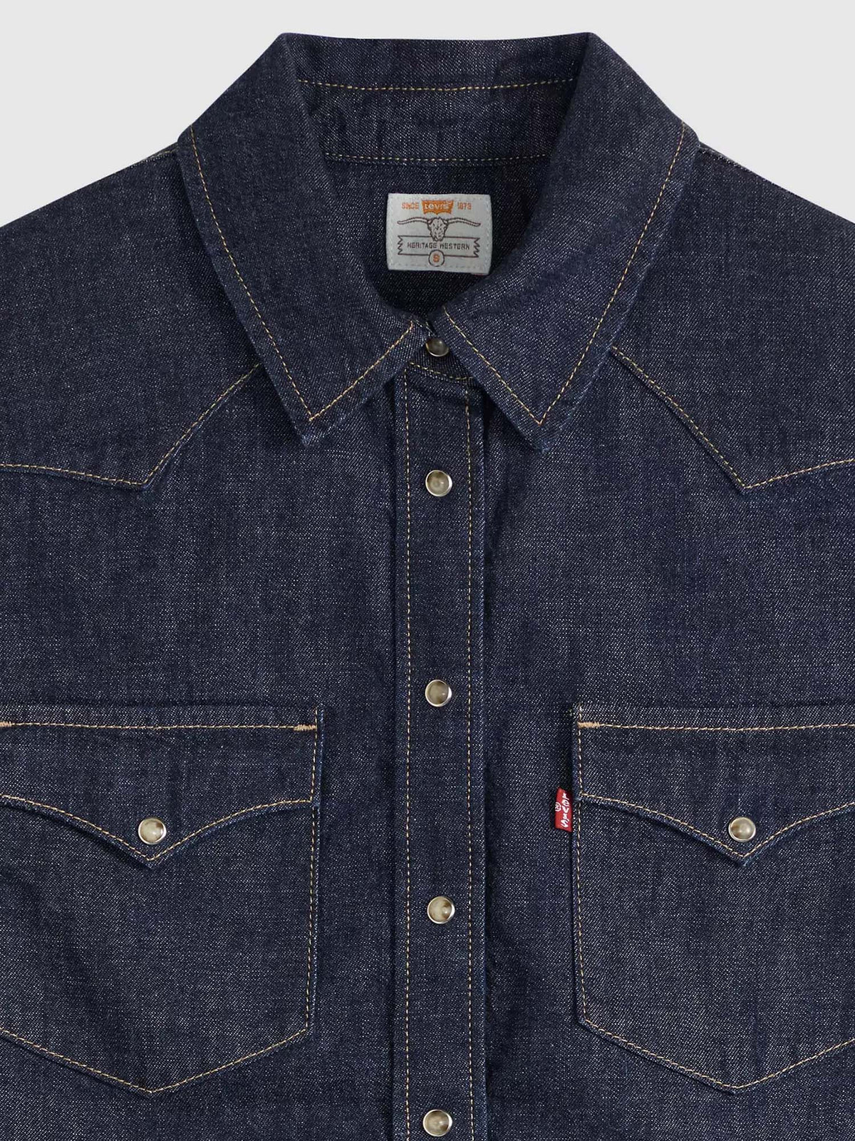 Levi's® Heritage Western Denim Shirt Blu