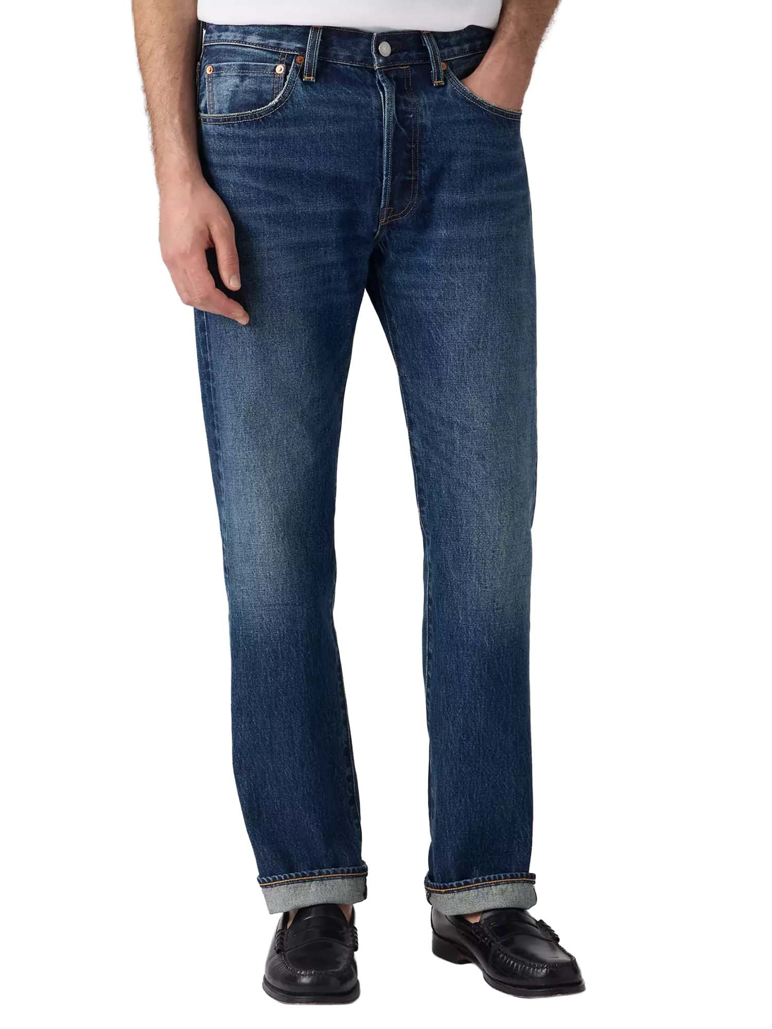 Levi's® 501® Original Selvedge Jeans Blu