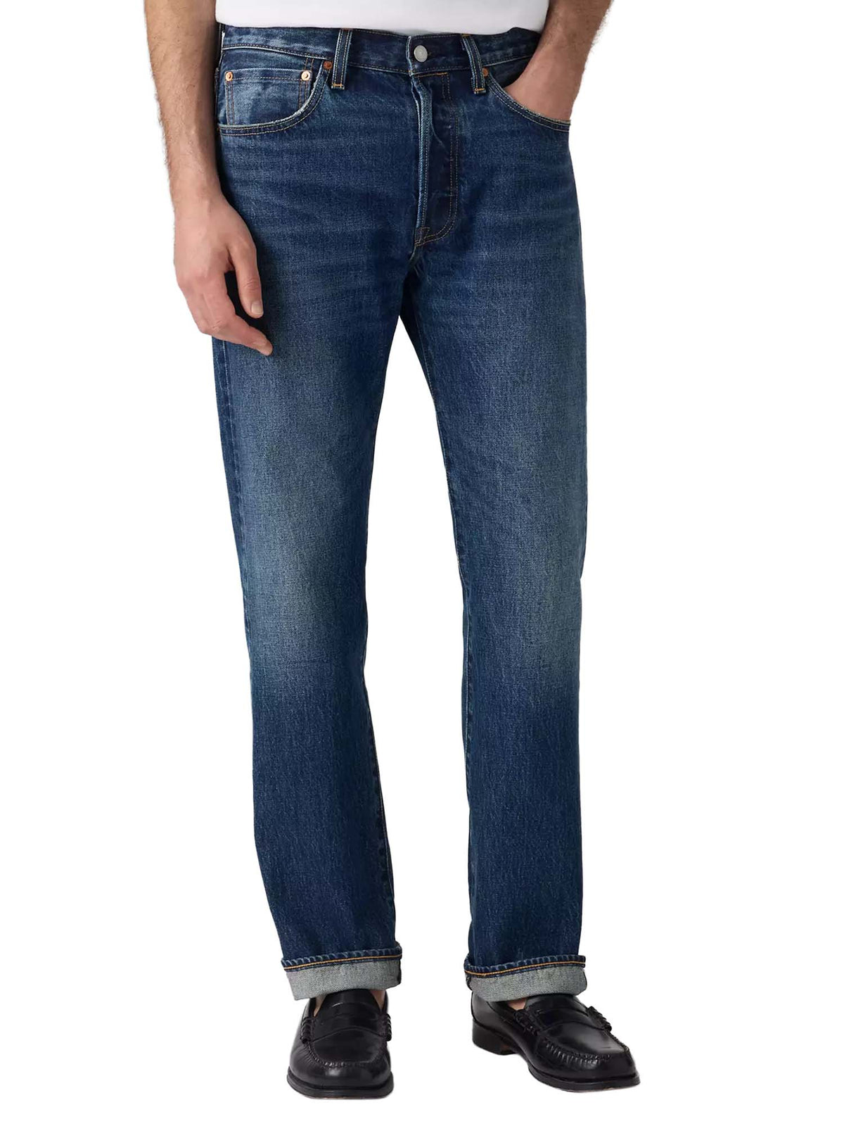 Levi's® 501® Original Selvedge Jeans Blu