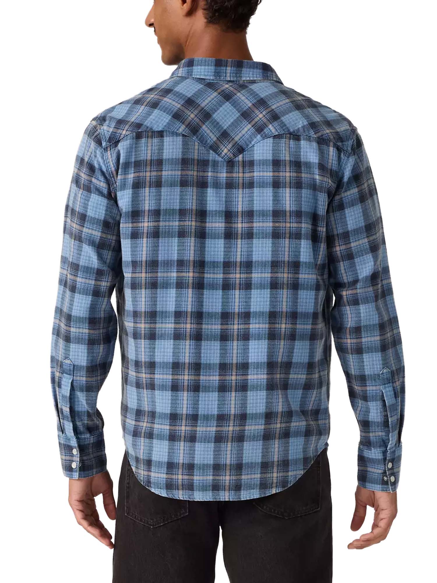 Levi's® Western Shirt Barstow dal taglio standard Blu