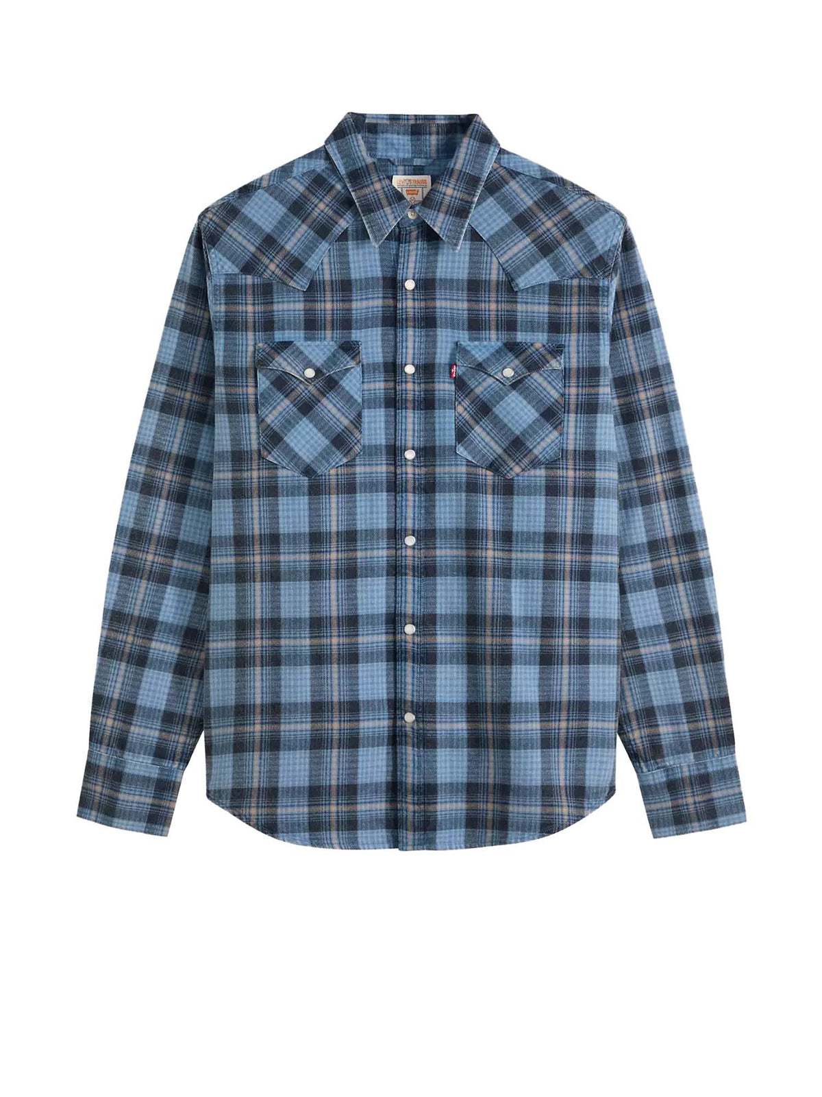 Levi's® Western Shirt Barstow dal taglio standard Blu