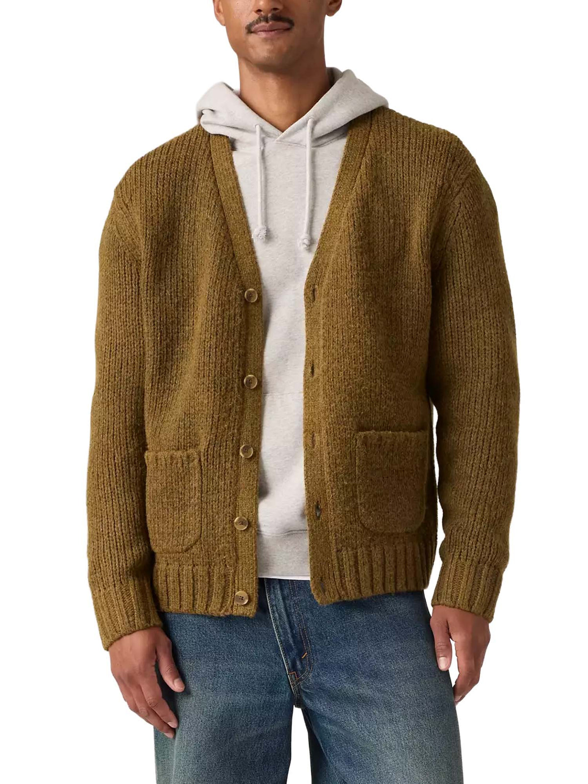 Levi's® Cardigan Mammoth Bianco