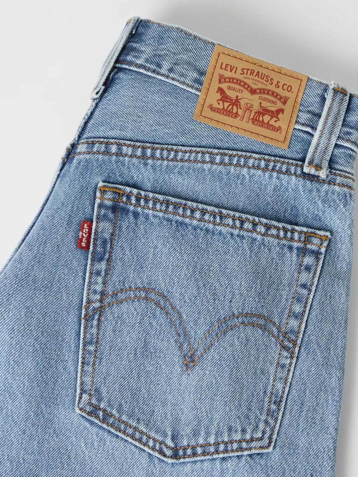 Levi's® Jeans a palloncino Middy Blu