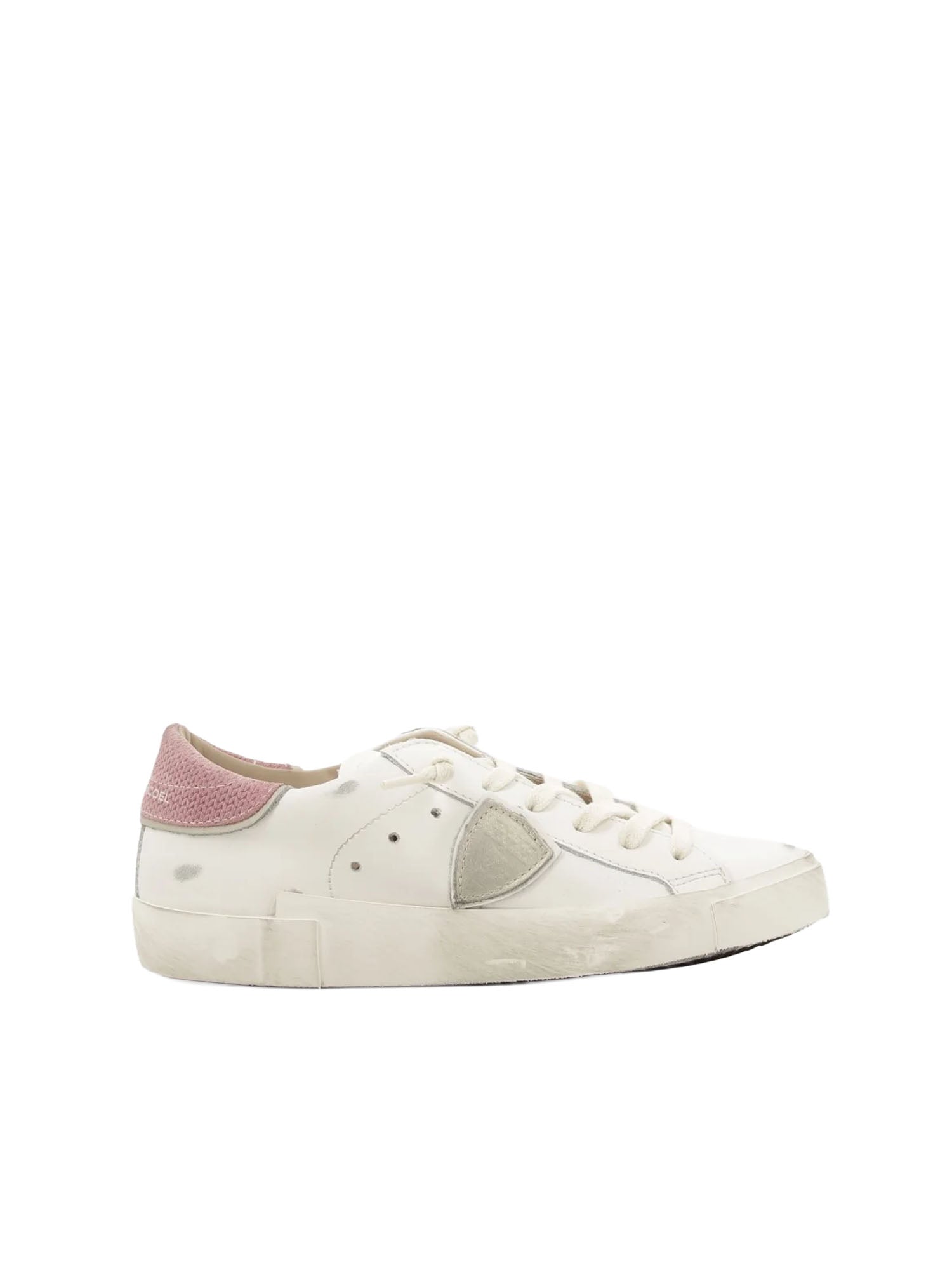 Philippe Model Prsx Low Woman veau Multicolore