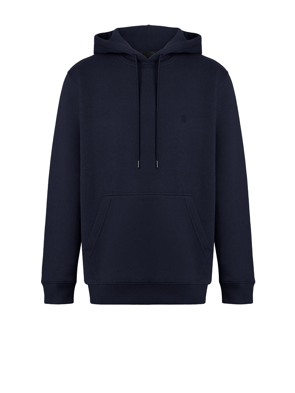 Dondup Felpa con cappuccio regular in cotone Blu