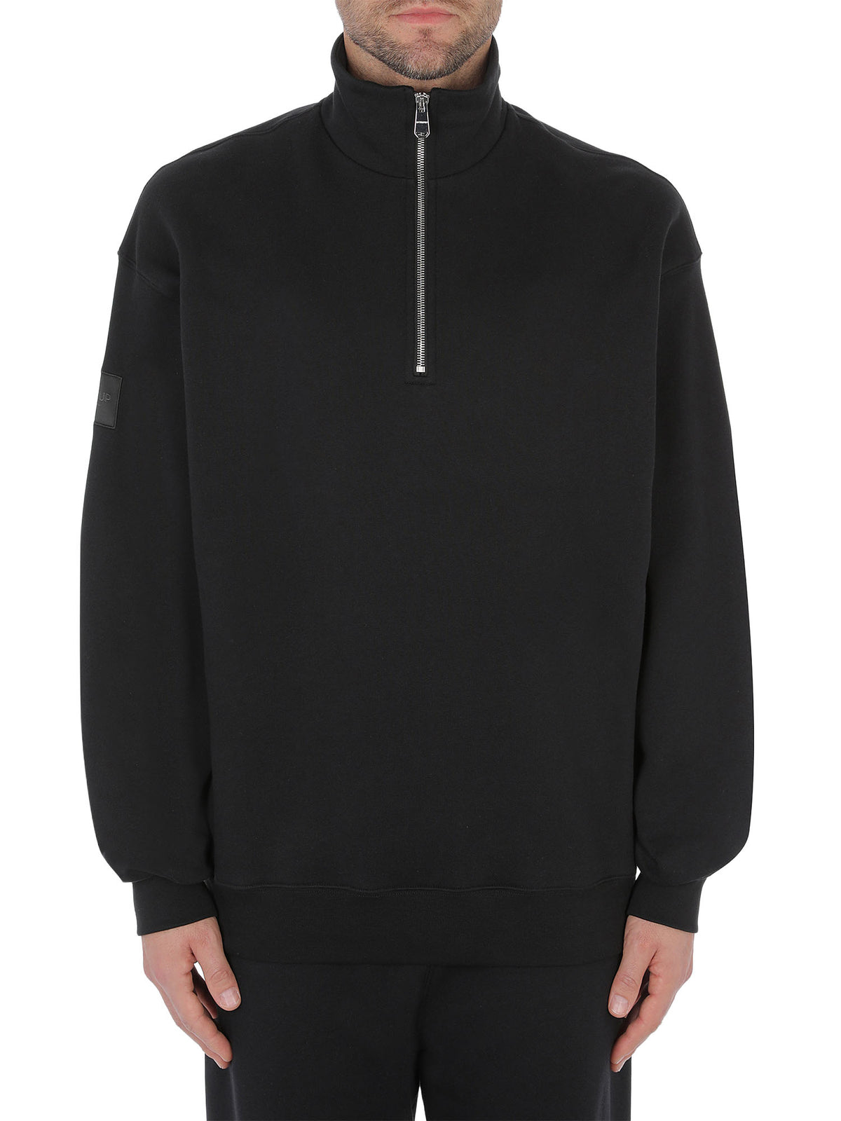 Dondup Felpa con Zip Nero
