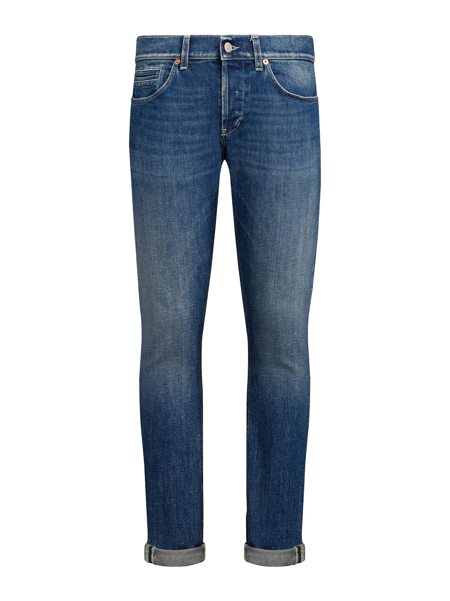 Dondup Jeans George skinny in denim stretch Blu