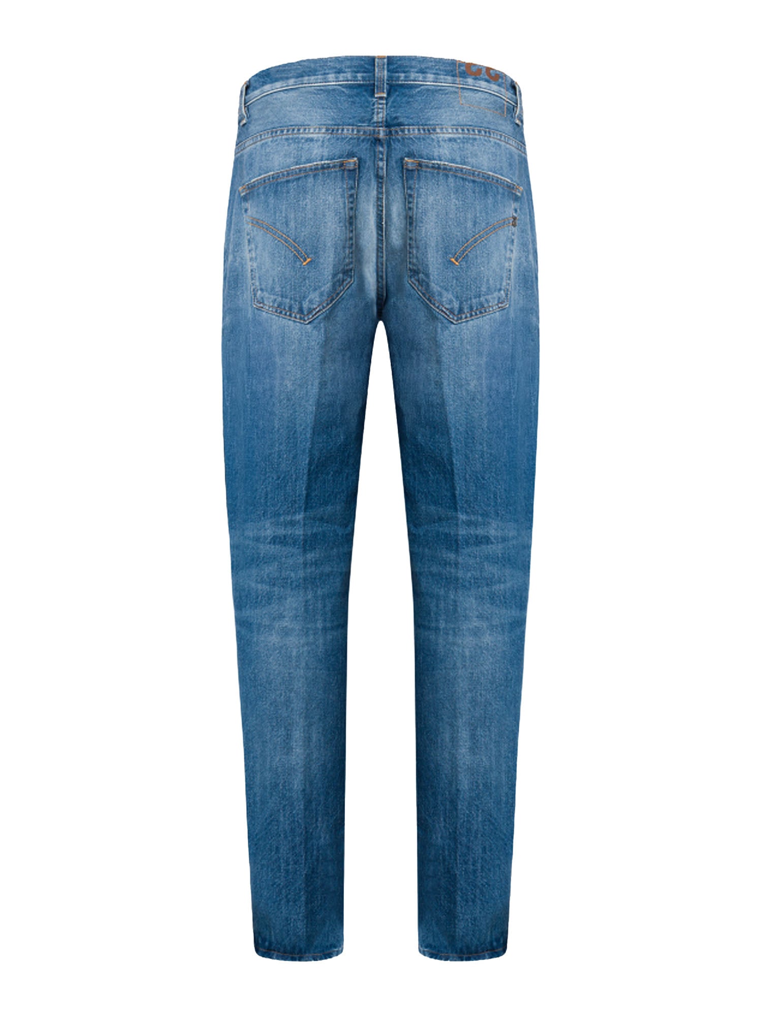 Dondup Jeans Brighton carrot in denim fisso Blu