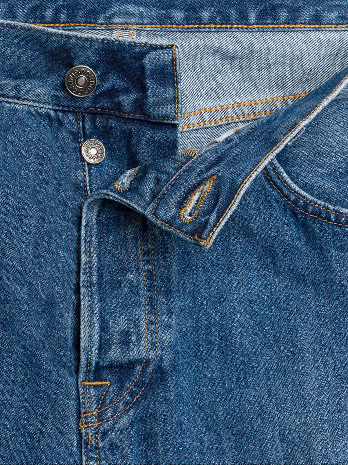 Dondup Jeans Icon slim in denim fisso Blu