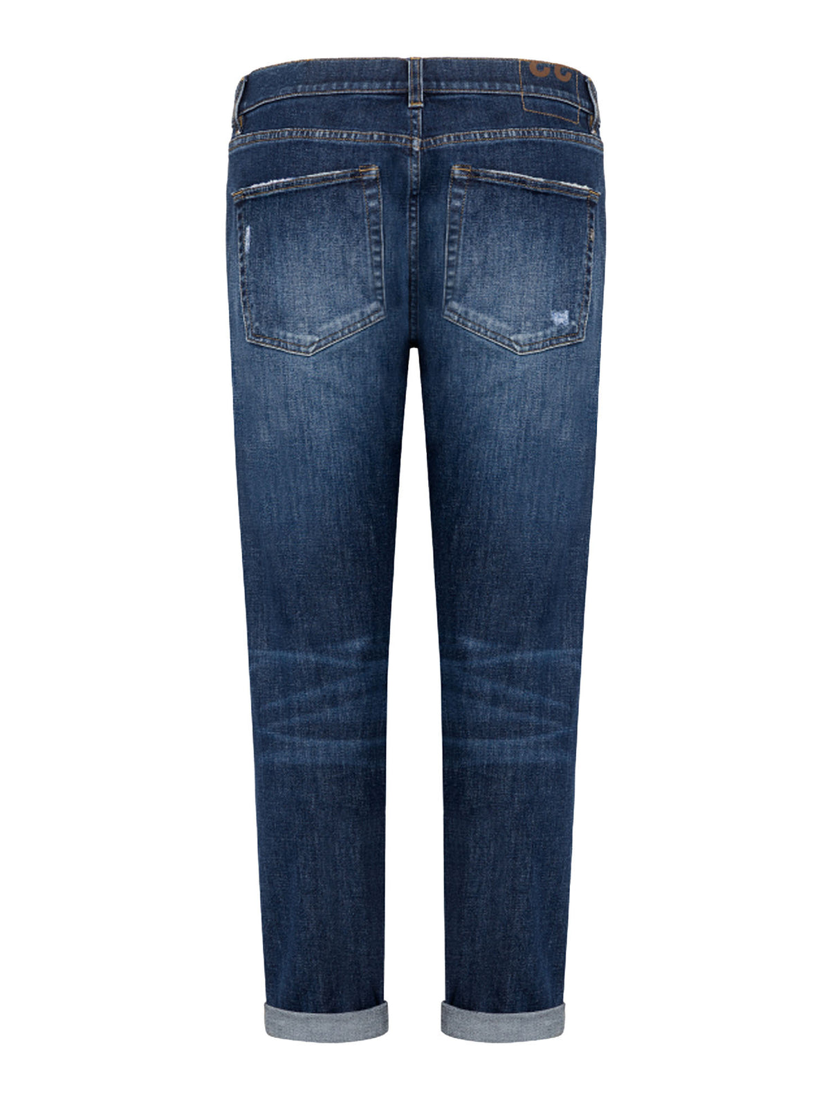 Dondup Jeans Icon slim in denim stretch responsabile Blu