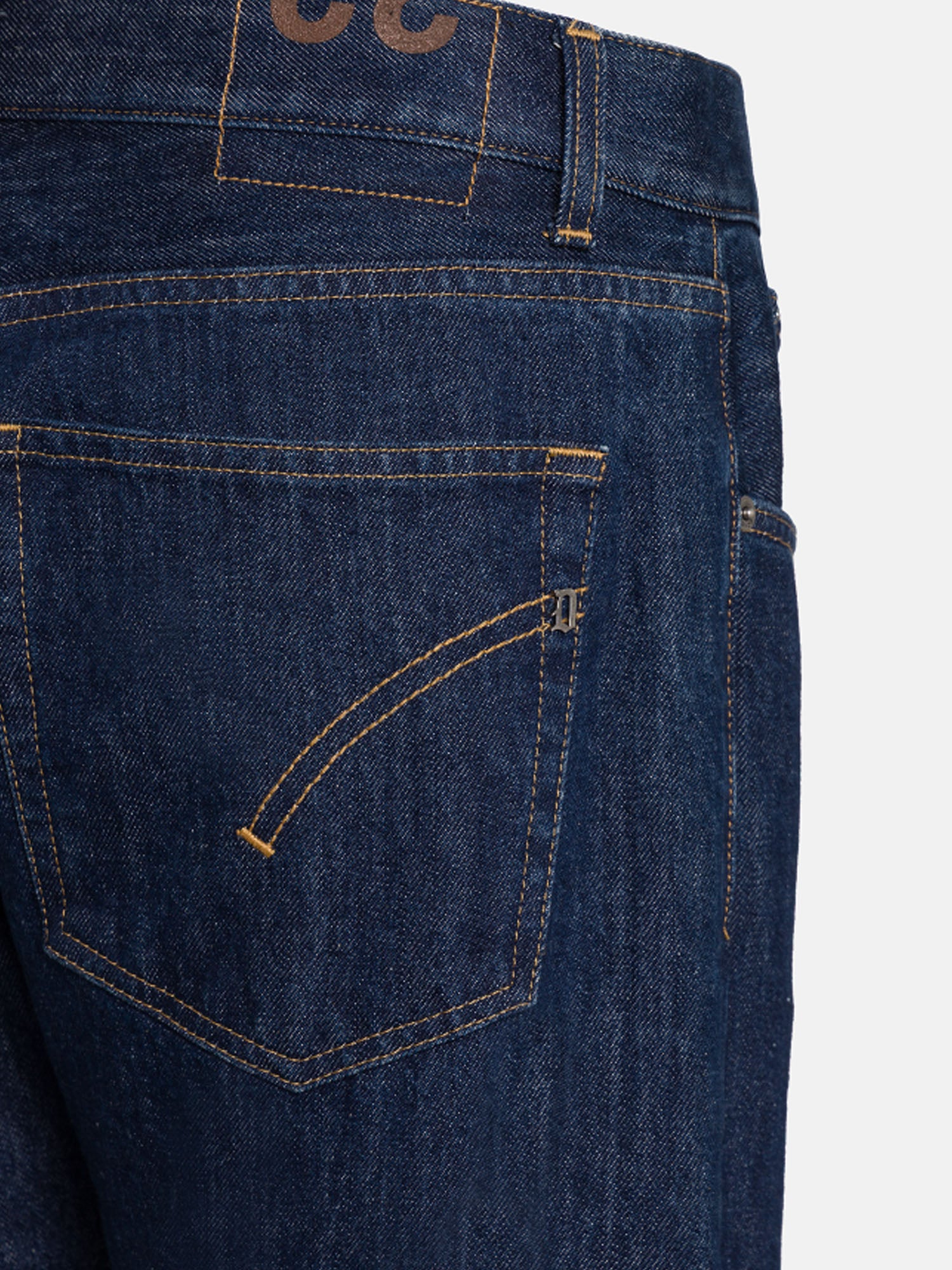 Dondup Jeans Dian carrot in denim fisso Blu