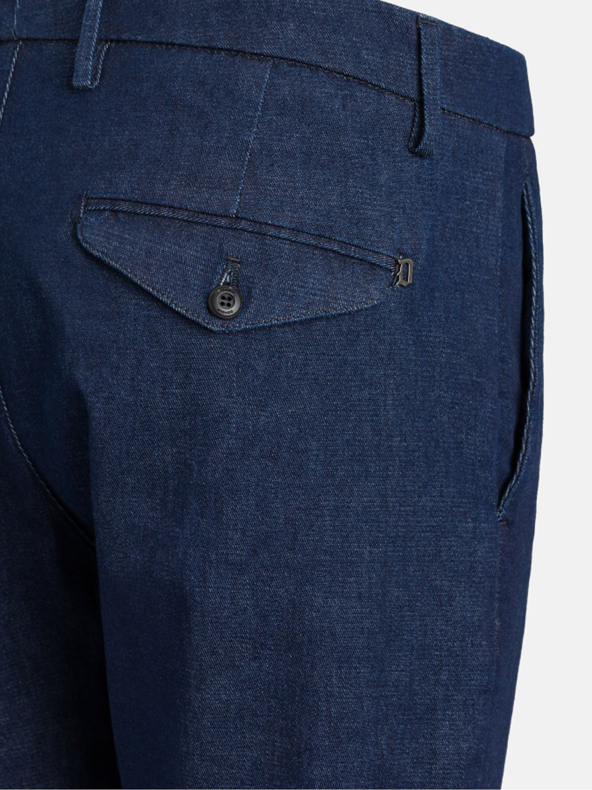Dondup Pantaloni Joe carrot in denim stretch Blu