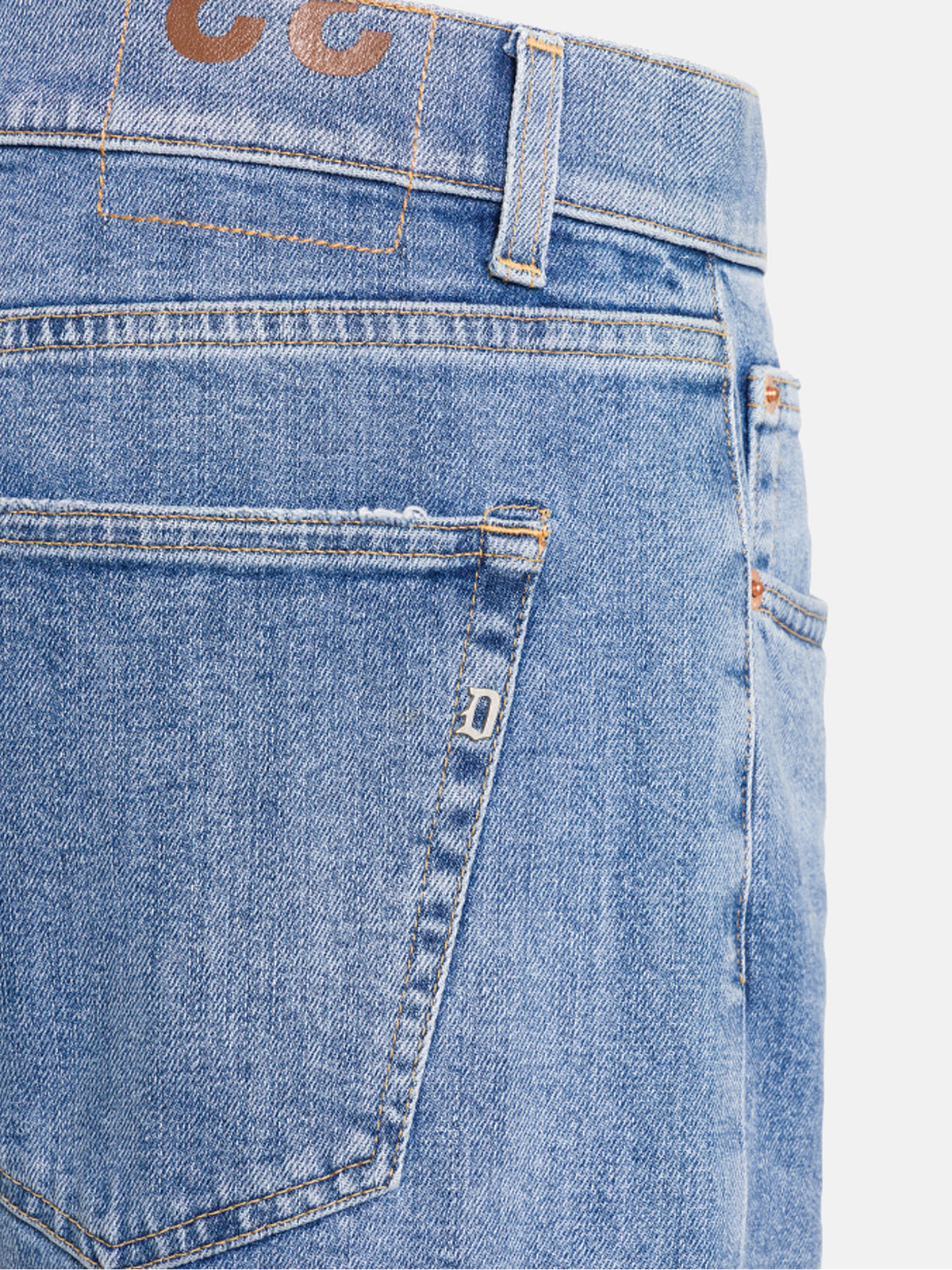 Dondup Jeans Bray regular in denim stretch Blu