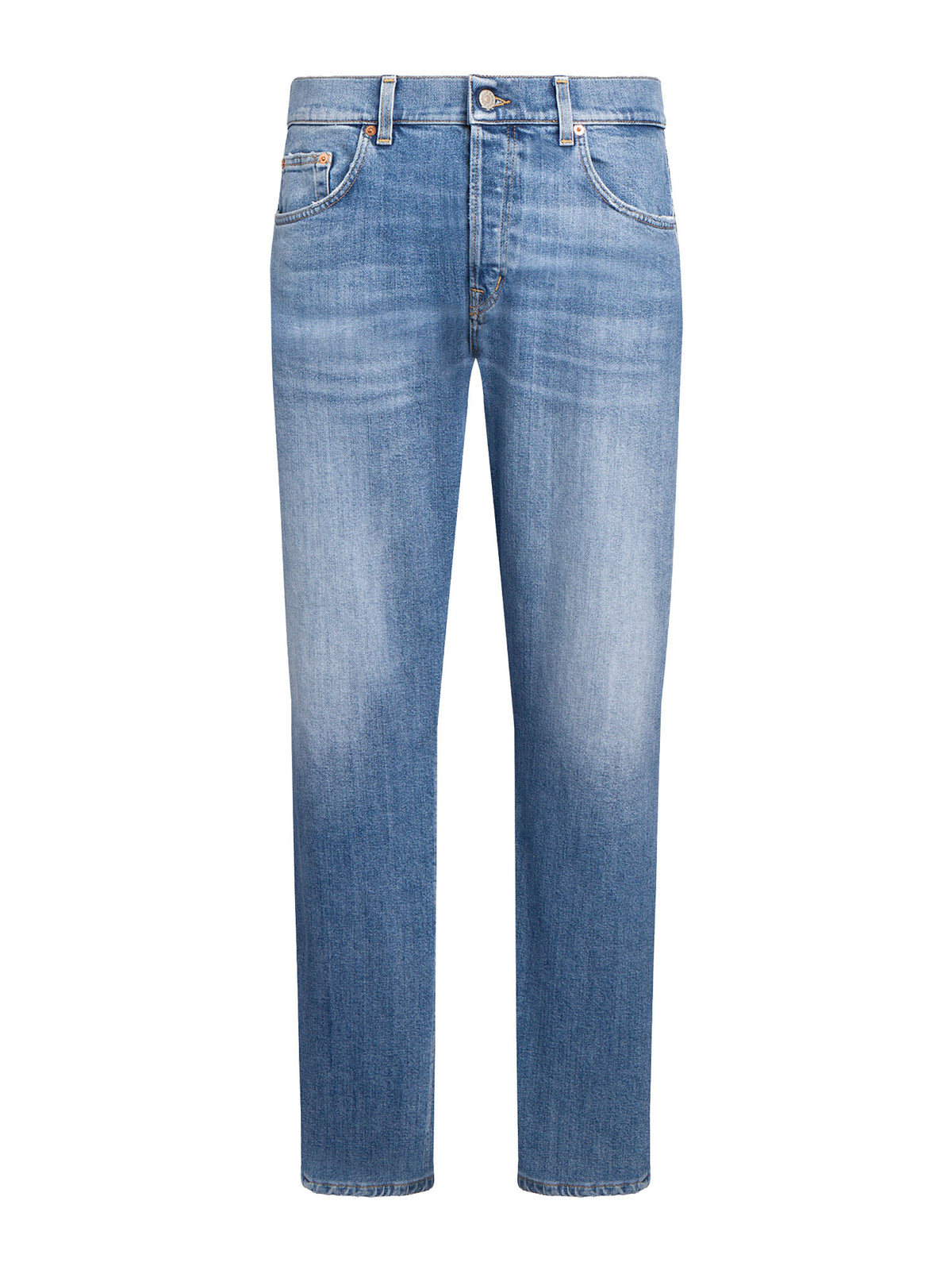 Dondup Jeans Bray regular in denim stretch Blu