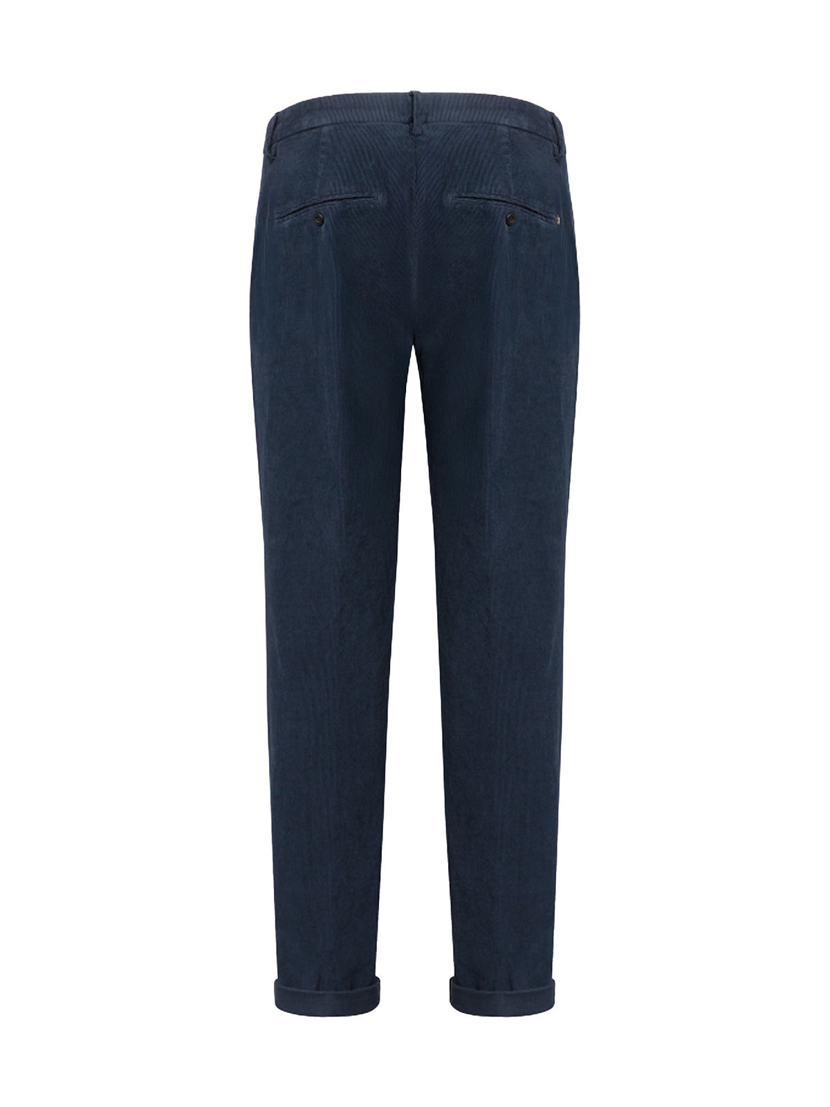 Dondup Pantaloni Gaubert relax regular in velluto stretch Blu