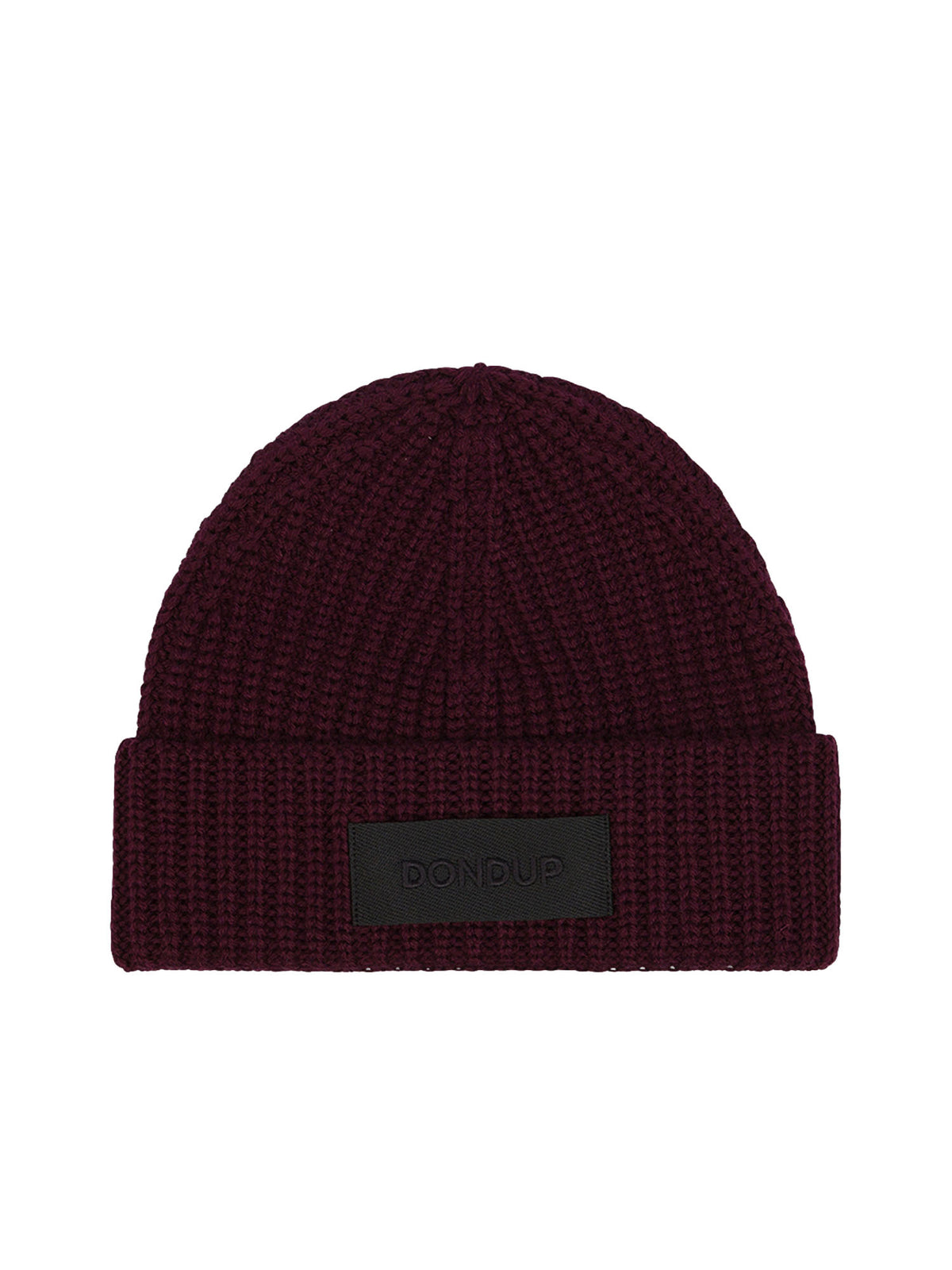 Dondup Cappello in lana tecnica Bordeaux