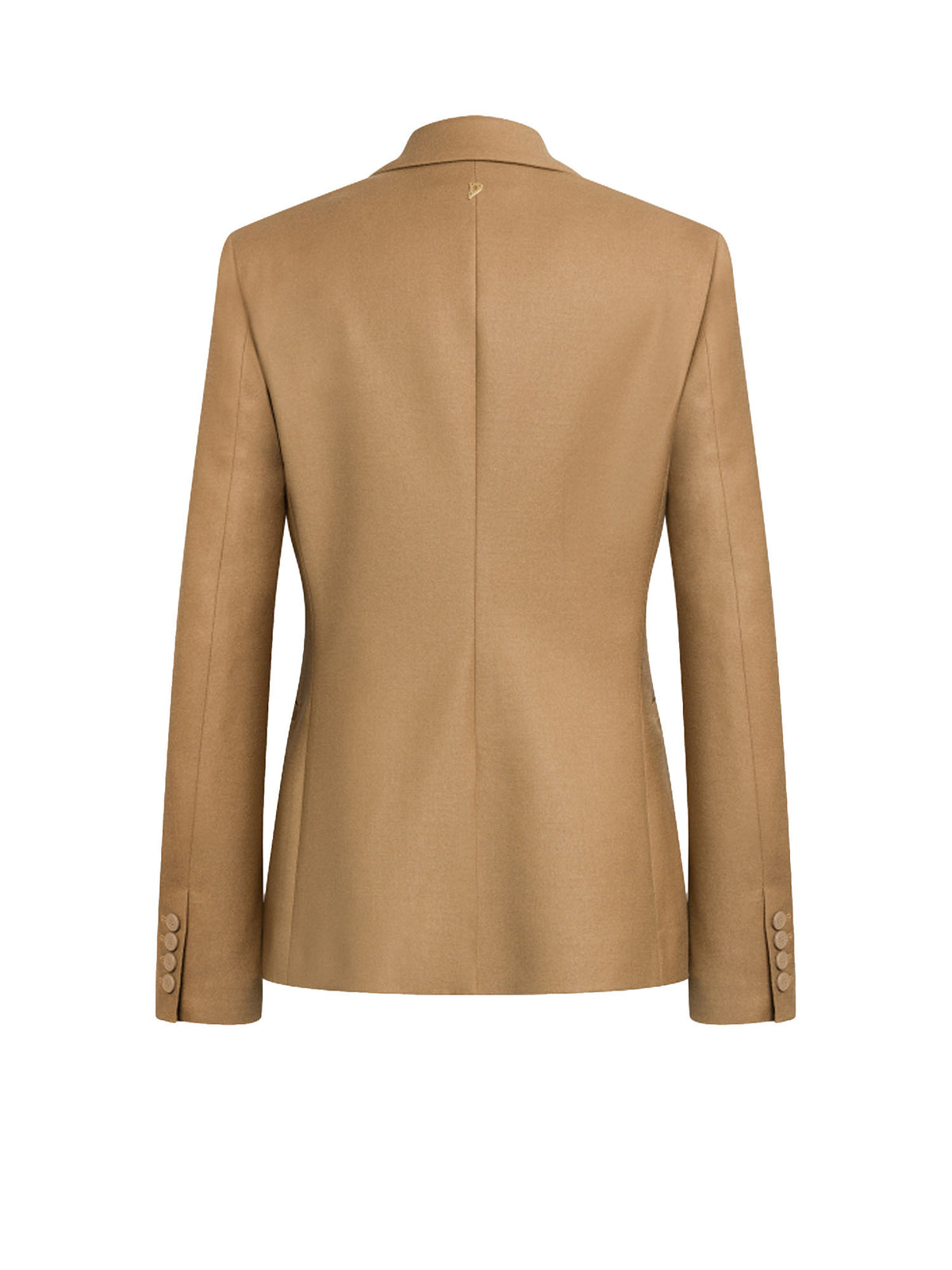 Dondup Blazer monopetto slim in flanella Marrone