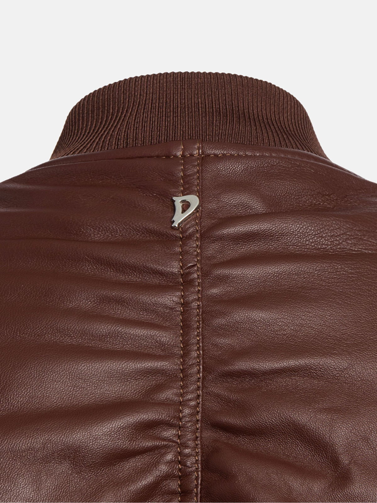 Dondup Bomber over in nappa Marrone